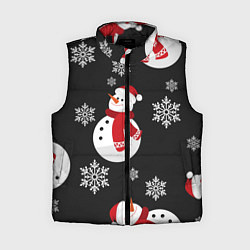 Женский жилет Снеговик!
