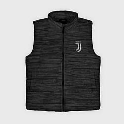 Женский жилет Juventus Asphalt theme, цвет: 3D-черный
