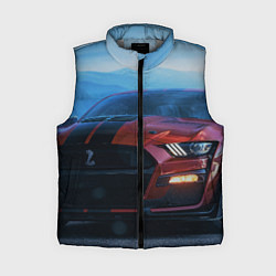 Женский жилет Авто вечером