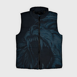 Женский жилет Zenit lion dark theme