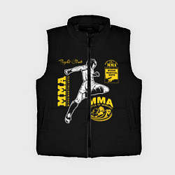 Женский жилет ММА Битва Воинов, цвет: 3D-черный