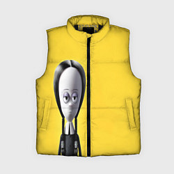 Женский жилет Семейка Аддамс - Горящий Тур Уэндзи, цвет: 3D-черный