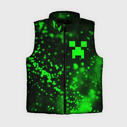 Женский жилет MINECRAFT - КРИПЕР - Частицы