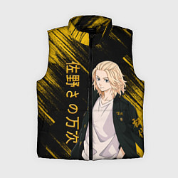 Женский жилет SANO MANJIRO GOLD EDITION, цвет: 3D-черный