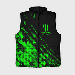 Женский жилет Monster Energy Текстура, цвет: 3D-черный