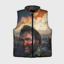 Женский жилет Disco Elysium Harrier Du Bois, цвет: 3D-красный