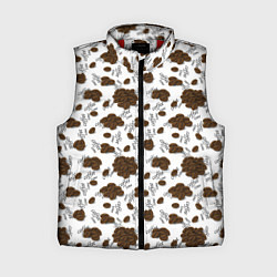 Женский жилет Перерыв на кофе, цвет: 3D-красный