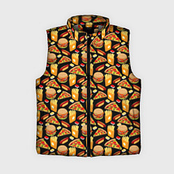 Женский жилет Fast Food Фастфуд