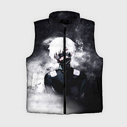 Женский жилет Токийский Гуль в Дыму Tokyo Ghoul Smoke, цвет: 3D-черный