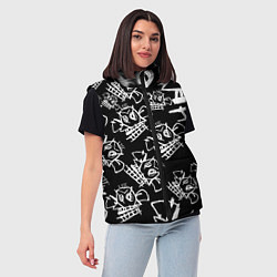 Женский жилет JINX PATTERN ДЖИНКС, цвет: 3D-черный — фото 2
