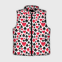 Женский жилет Картёжник масти