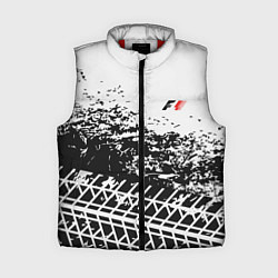Женский жилет F1 Формула 1 Mini Logo, цвет: 3D-красный