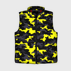 Женский жилет Black Camo, цвет: 3D-красный