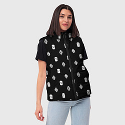 Женский жилет Mono Black Dope Camo Dope Street Market, цвет: 3D-красный — фото 2