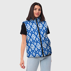Женский жилет Blue Pattern Dope Camo Dope Street Market, цвет: 3D-красный — фото 2