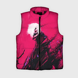 Женский жилет Канеки Кен Kaneki Tokyo Ghoul, цвет: 3D-черный