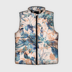 Женский жилет Цветы Воздушный Букет, цвет: 3D-черный