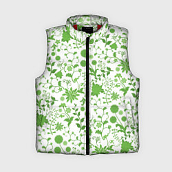 Женский жилет Зелёное поле, цвет: 3D-красный