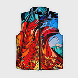 Женский жилет Abstract color pattern Fashion 2022, цвет: 3D-светло-серый