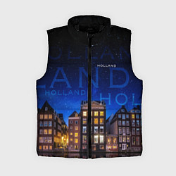 Женский жилет Голландия в ночи