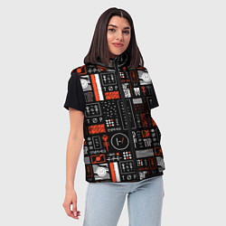 Женский жилет TWENTY ONE PILOTS 21, цвет: 3D-светло-серый — фото 2