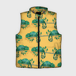 Женский жилет Хамелеон принт