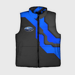 Женский жилет SUBARU - СУБАРУ ТЕХНОЛОГИЧЕСКАЯ БРОНЯ, цвет: 3D-черный