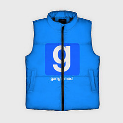 Женский жилет Garrys Mod логотип, цвет: 3D-черный
