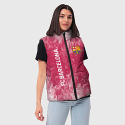 Женский жилет Barcelona Пламя, цвет: 3D-светло-серый — фото 2