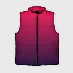 Женский жилет RED to dark BLUE GRADIENT