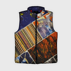 Женский жилет Нарезка Из Постеров