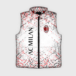 Женский жилет Ac milan logo