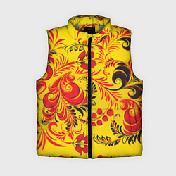 Женский жилет Хохломская Роспись Цветы