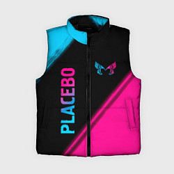 Женский жилет Placebo Neon Gradient, цвет: 3D-черный