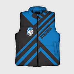 Женский жилет Фанат клуба Аталанта, цвет: 3D-черный