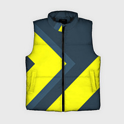 Женский жилет Геометрическая Стрелка, цвет: 3D-черный