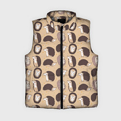 Женский жилет Charming hedgehogs