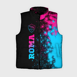 Женский жилет Roma - neon gradient: по-вертикали, цвет: 3D-черный
