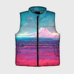 Женский жилет Завораживающий ландшафт