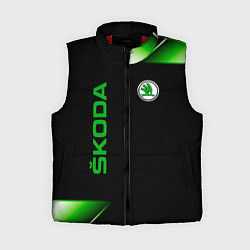 Женский жилет Skoda Sport Абстракция