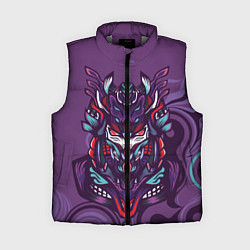 Женский жилет Японский стиль- узорная маска