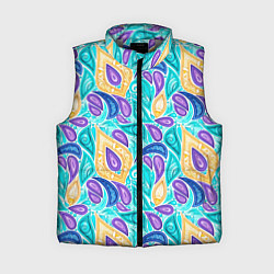 Женский жилет Узоры капельки