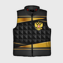 Женский жилет Gold & black - Russia