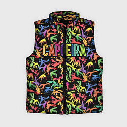 Женский жилет Capoeira colorful mens, цвет: 3D-черный