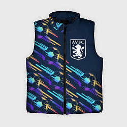 Женский жилет Aston Villa градиентные мячи, цвет: 3D-черный