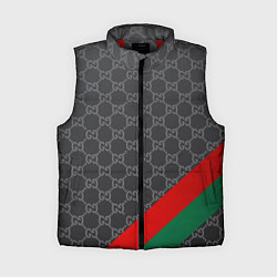 Женский жилет В стиле gucci, цвет: 3D-красный