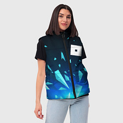 Женский жилет Roblox взрыв частиц, цвет: 3D-черный — фото 2