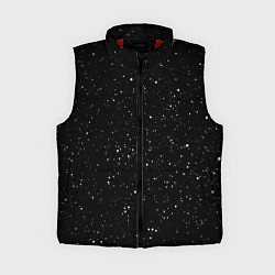 Женский жилет Космический Снег, цвет: 3D-красный