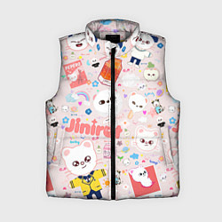 Женский жилет Skzoo Jinniret pattern cartoon avatar