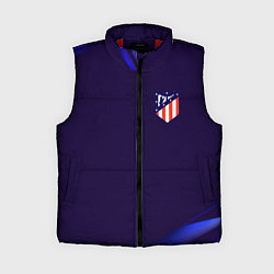 Женский жилет Фк Atletico абстракция, цвет: 3D-красный